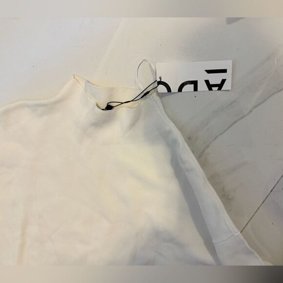 adolfo dominguez white turtleneck dress long sleeve #11 - Picture 2 of 6